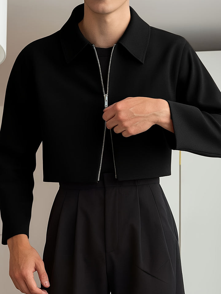 Blake | Cropped Zip-Up Jacket