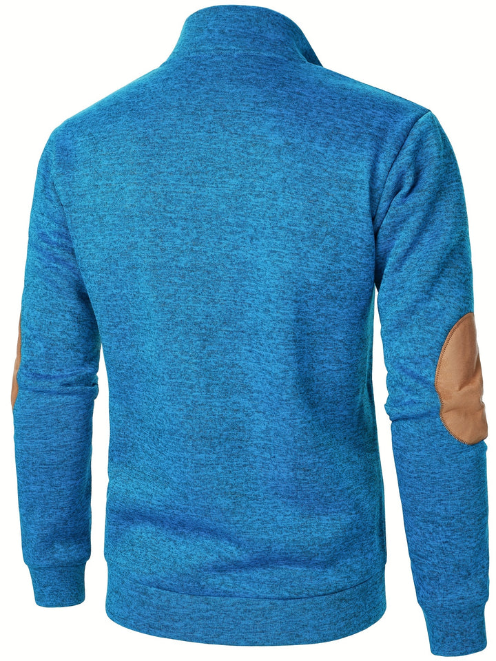 Gideon | Button-Placket Casual Sweatshirt
