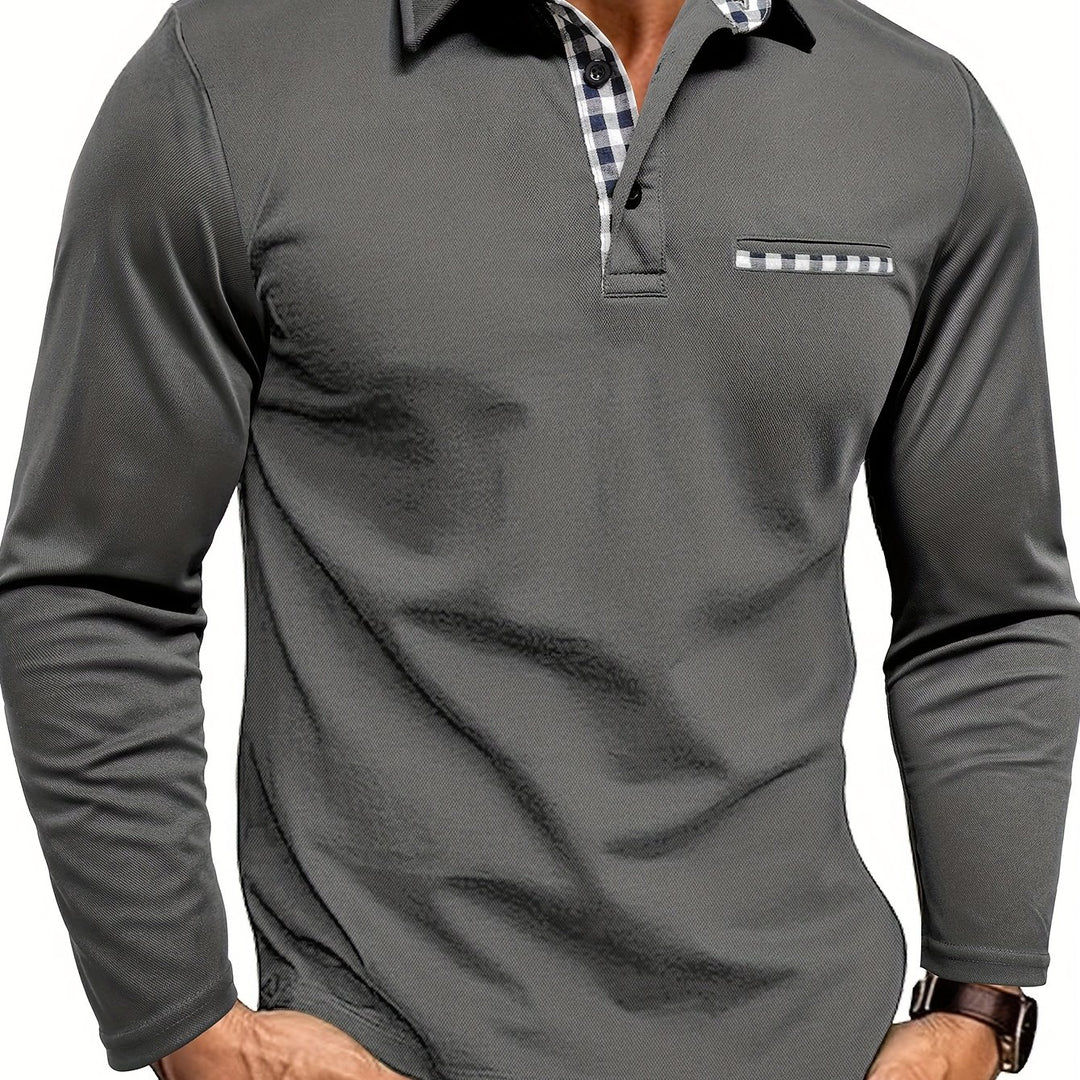 Colton | Refined Long-Sleeve Polo Shirt