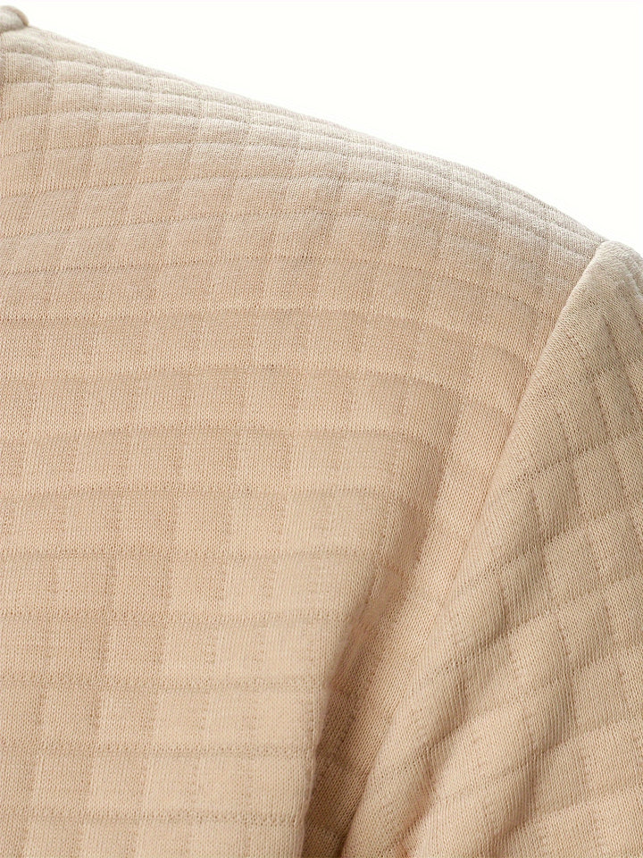 Marcus | Textured Stand-Collar Bomber Jacket