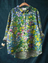 Rosanne | Vintage Floral Relaxed Shirt