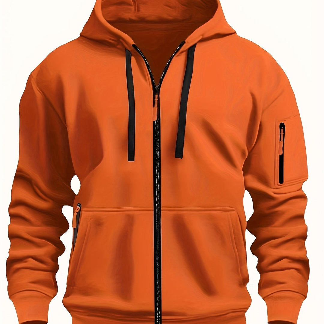 Nolan | Zip-Up Hooded Jacket