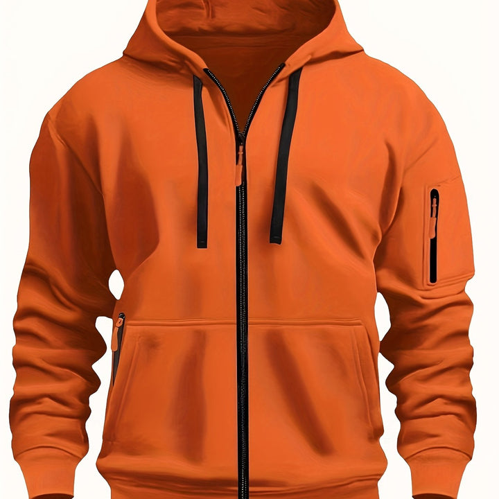 Nolan | Zip-Up Hooded Jacket