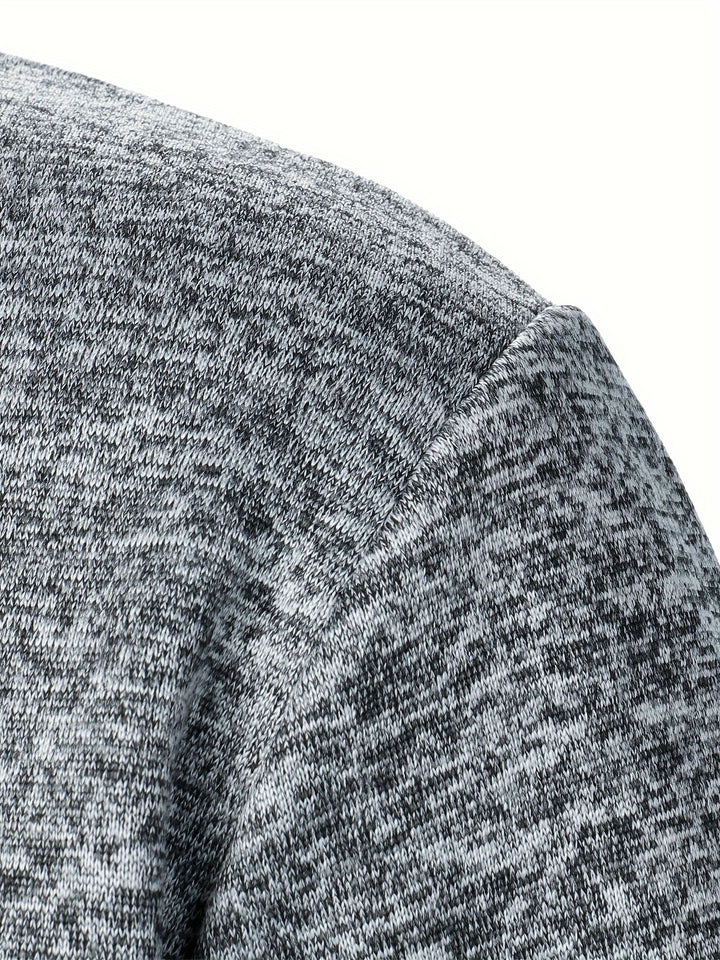 Gideon | Button-Placket Casual Sweatshirt
