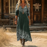 Solange | Flowing Bohemian Maxi Dress