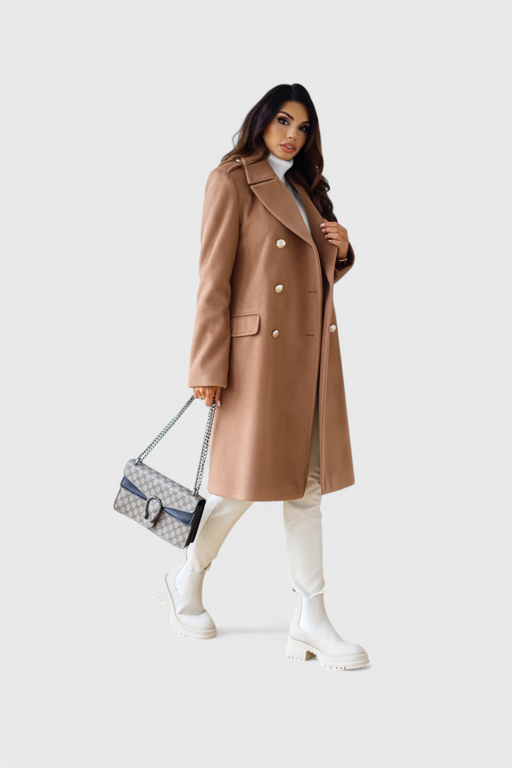 Vivienne | Tailored Double-Breasted Coat