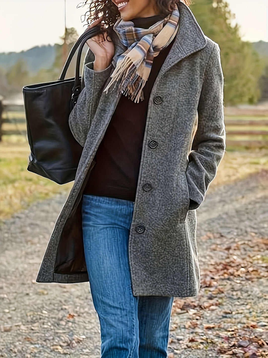 Celeste | Tailored Mid-Length Coat