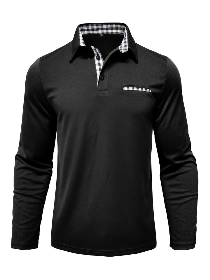 Colton | Refined Long-Sleeve Polo Shirt