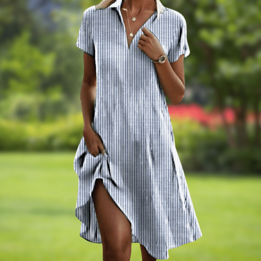 Larissa | Bohemian V-Neck Summer Dress