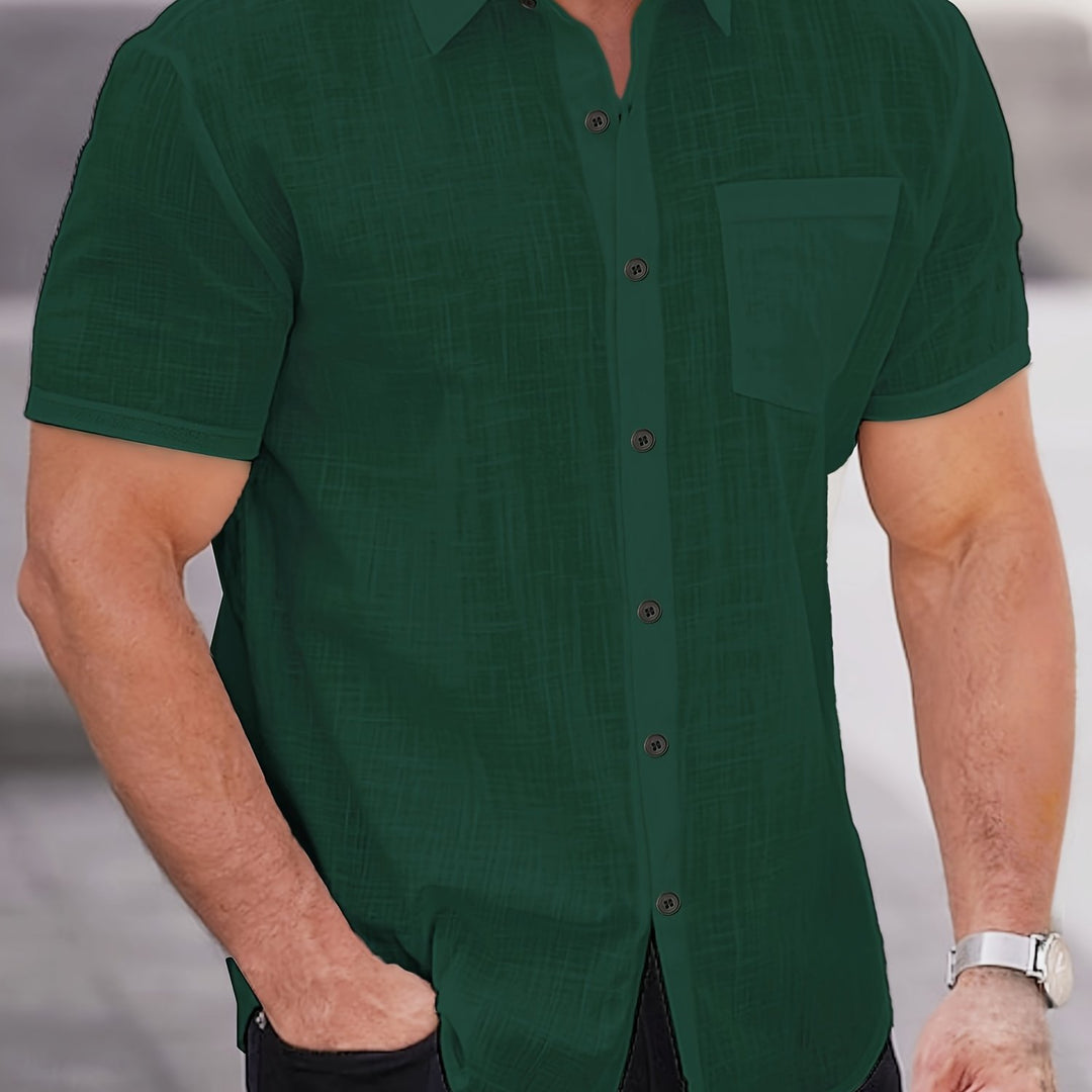 Lorne | Men's Short Sleeve Relaxed Shirt