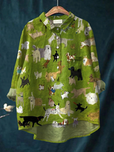 Sonia | Playful Print Casual Shirt