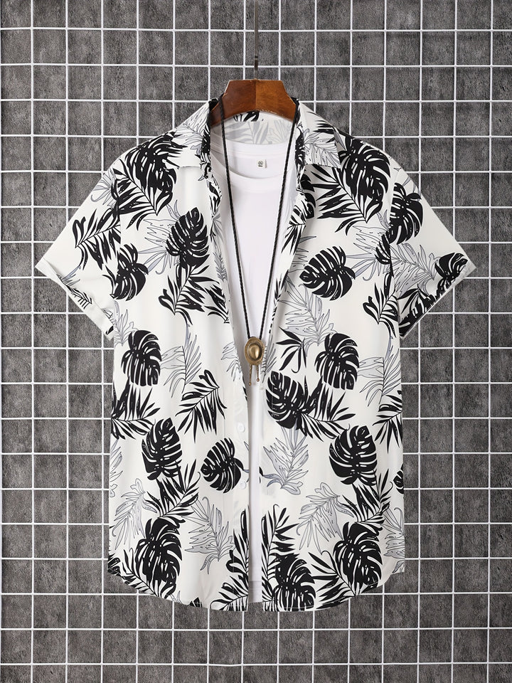 Kingston | Men's Tropical Print Short Sleeve Shirt
