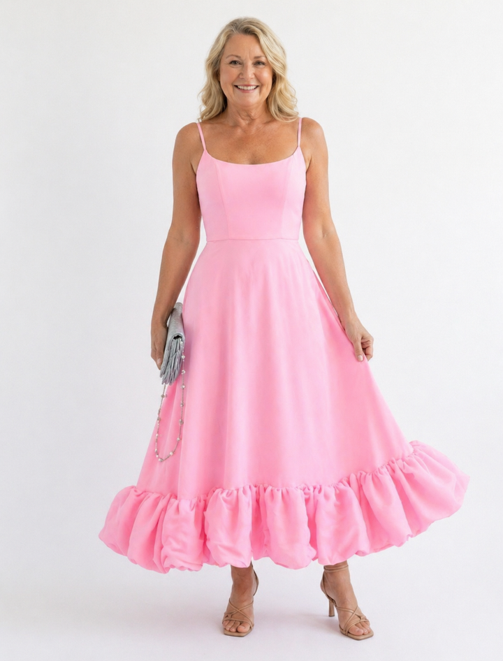 Nadia | Elegant Flowing Maxi Dress
