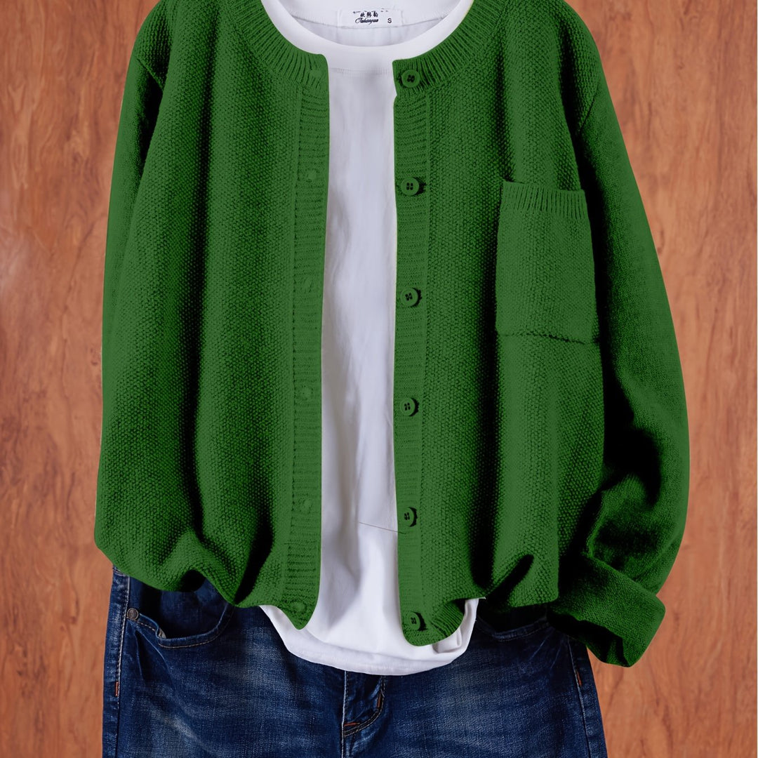 Katherine | Relaxed Button-Front Cardigan