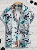 Grayson | Men's Hawaiian Print Short Sleeve Shirt