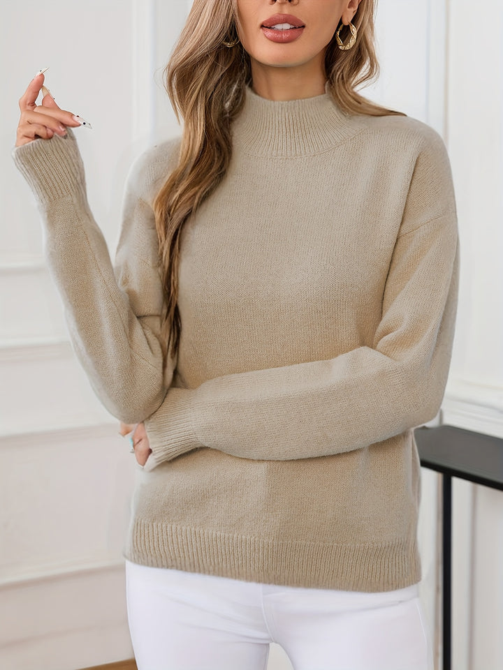 Juniper | Relaxed Mock Neck Sweater