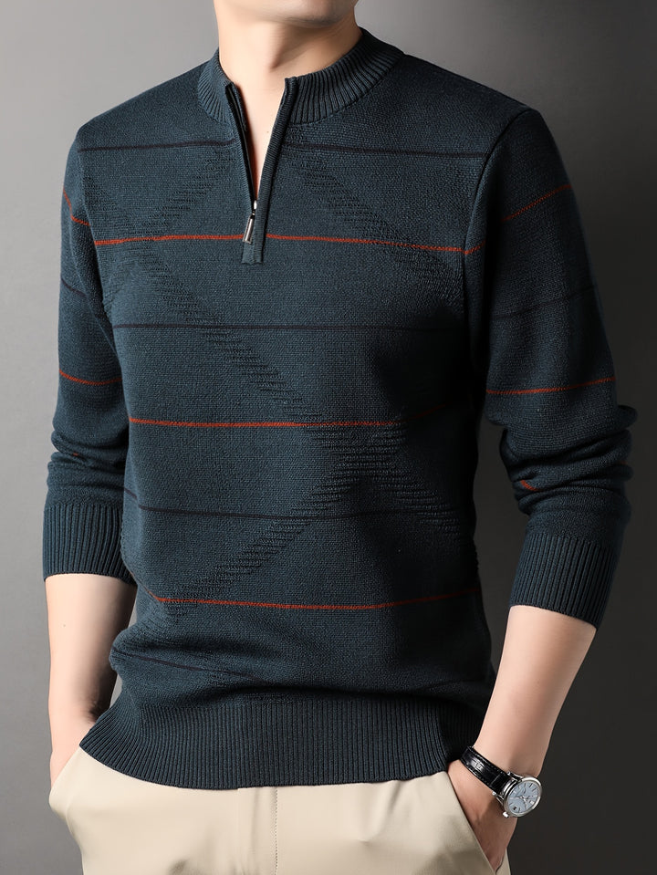 Rhys | Refined Half-Zip Sweater