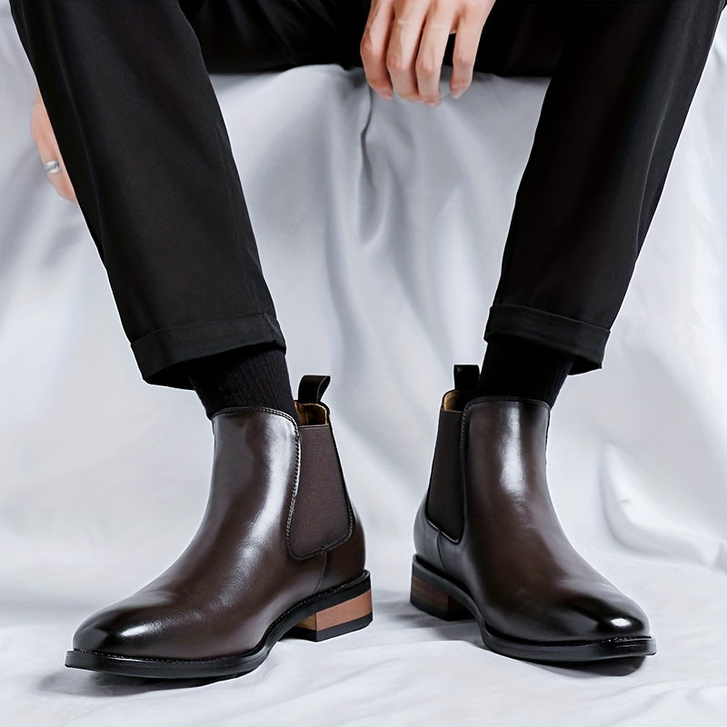 Sebastian | Refined Pointed-Toe Chelsea Boots