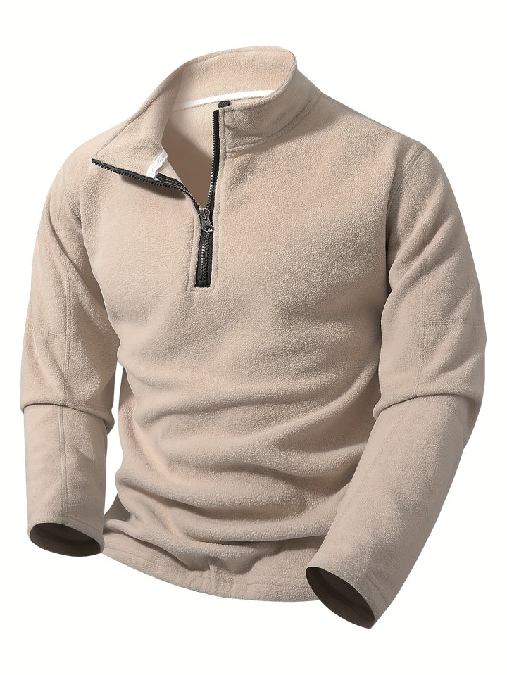 Garrett | Quarter-Zip Stand Collar Pullover