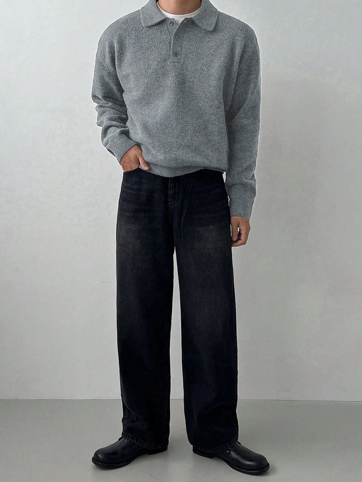 Sullivan | Refined Polo-Collar Sweater