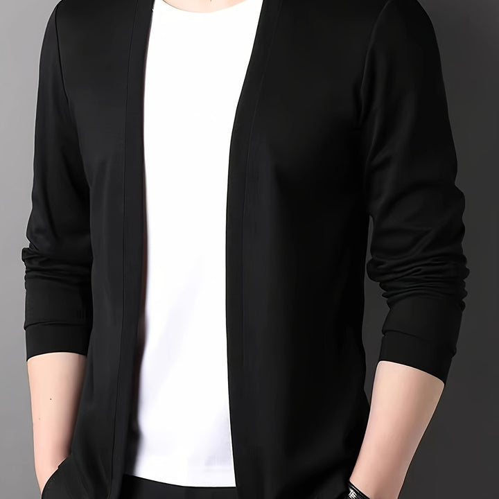 Malcolm | Open-Front Lightweight Cardigan
