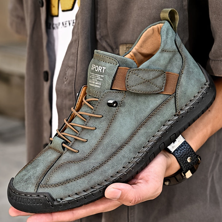 Leighton | Men's Hand-Stitched Lace-Up Casual Shoe