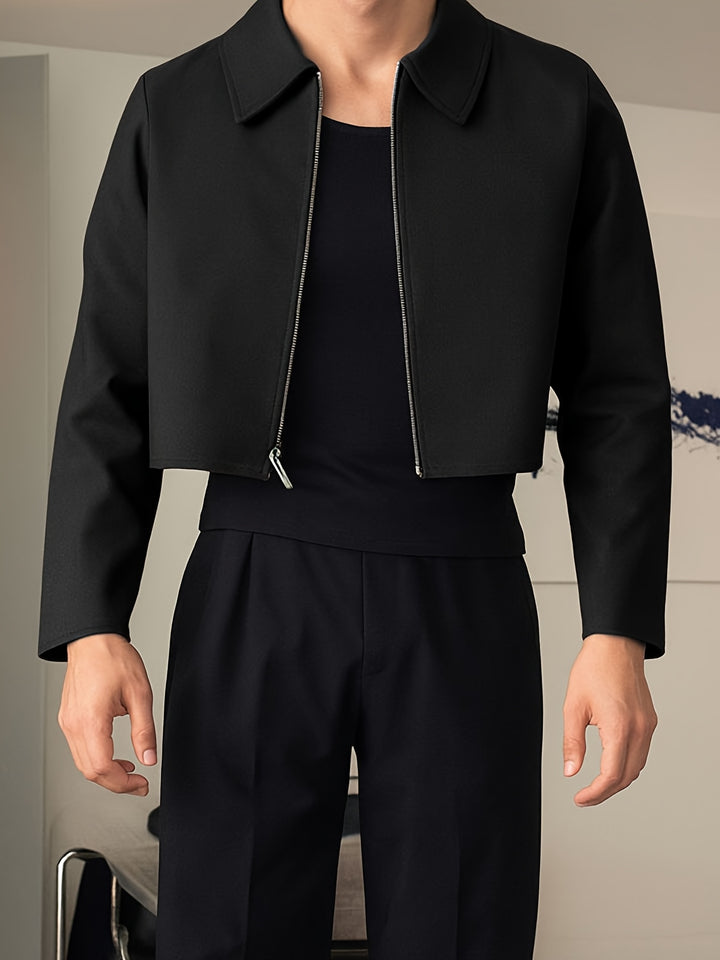 Blake | Cropped Zip-Up Jacket