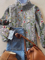 Bianca | Floral Embroidered Sweater
