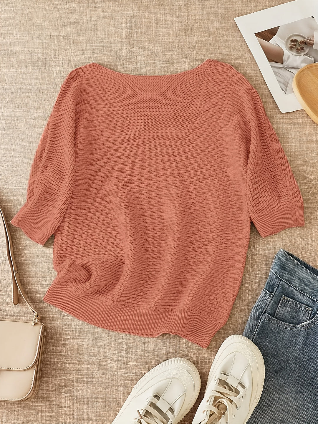 Faye | Relaxed Textured Sweater