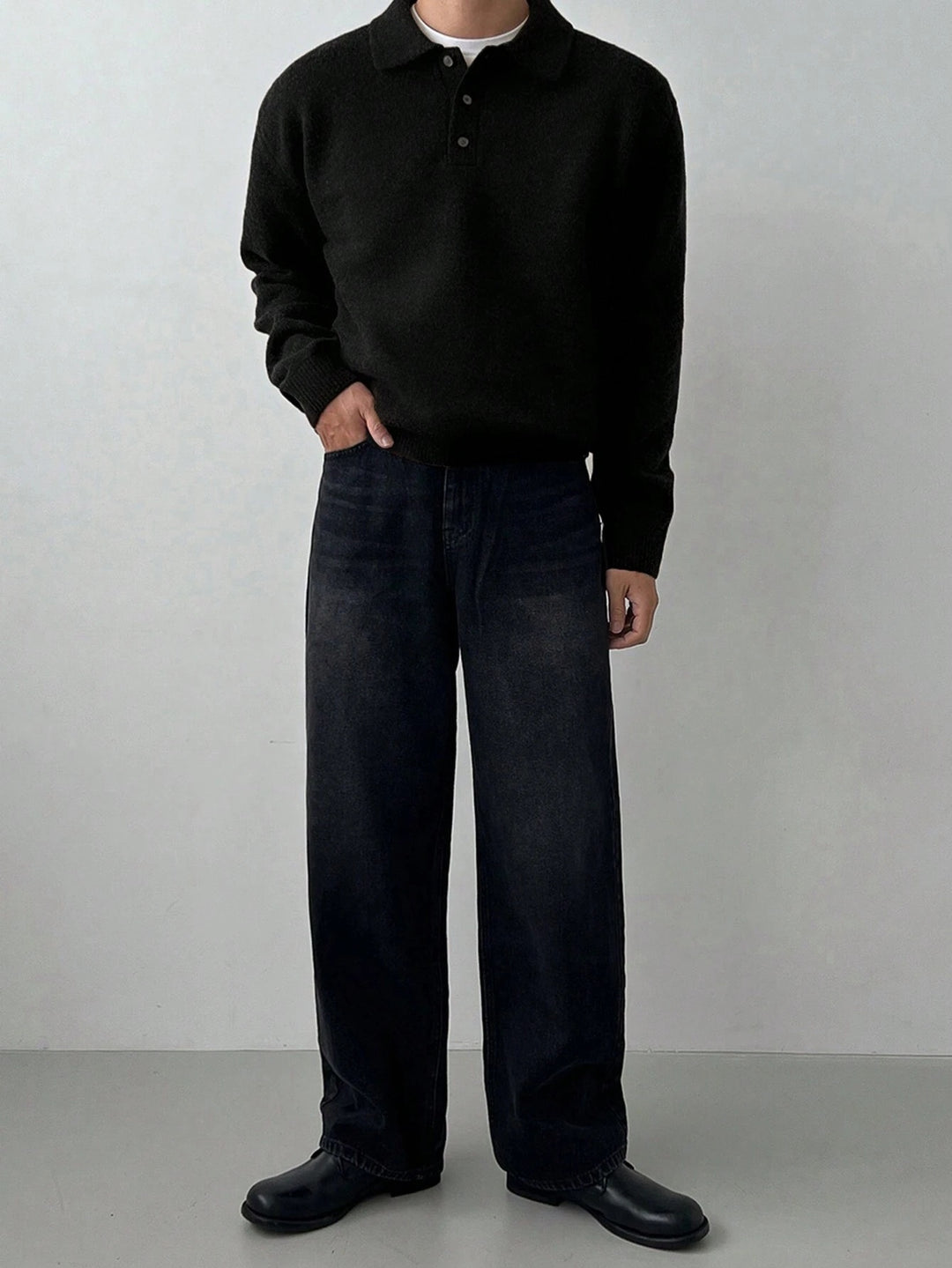 Sullivan | Refined Polo-Collar Sweater