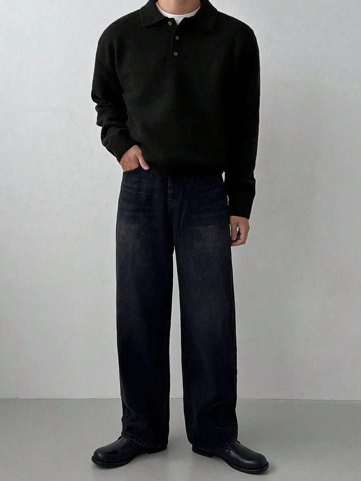 Sullivan | Refined Polo-Collar Sweater