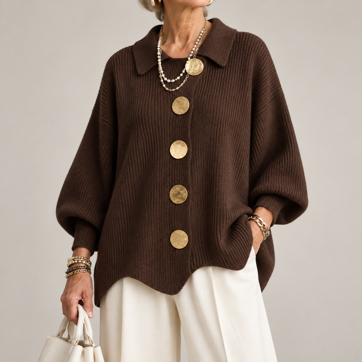 Winona | Oversized Collared Cardigan