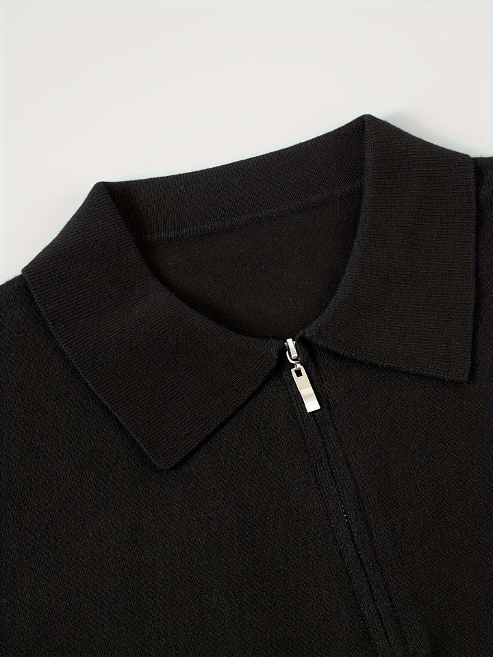 Rhys | Refined Half-Zip Sweater