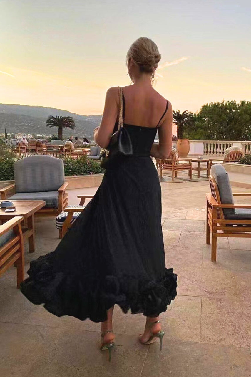 Nadia | Elegant Flowing Maxi Dress