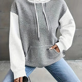 Carol | Cozy Color Block Hoodie
