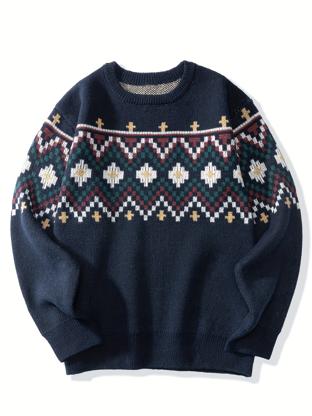 Callum | Heritage Patterned Sweater