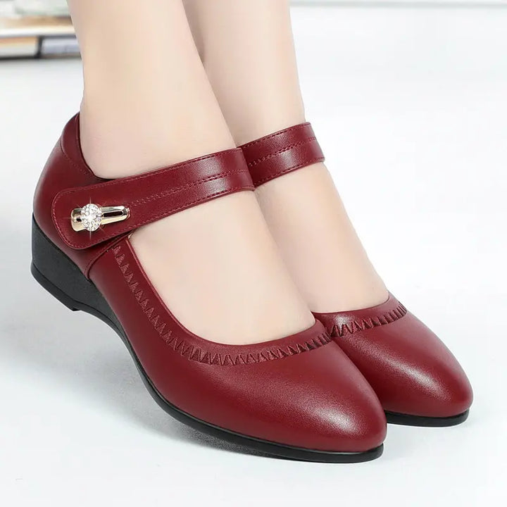 Eloise | Comfort Mid-Wedge Shoes