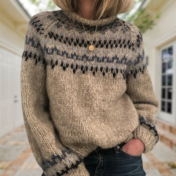 Gretchen | Handcrafted Nordic Knit Sweater