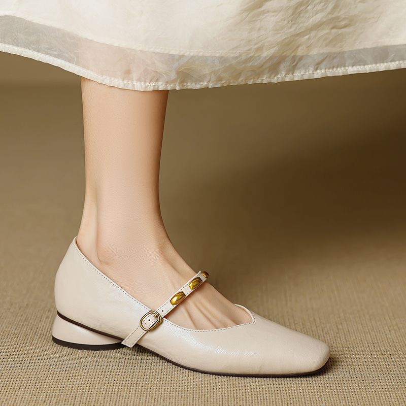 Marceau | Buckled Mary Jane Heels