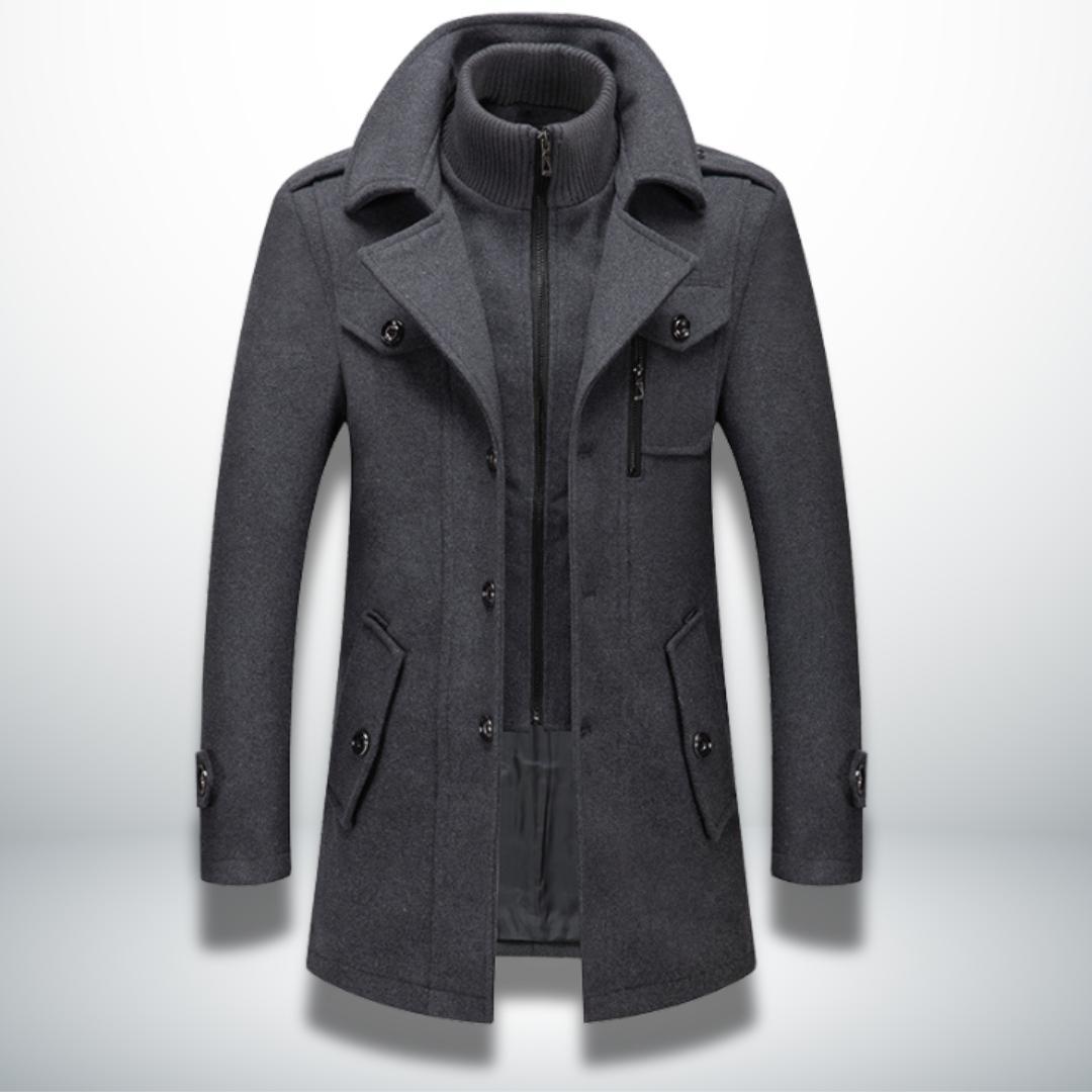 Nathaniel | Refined Layered Winter Coat