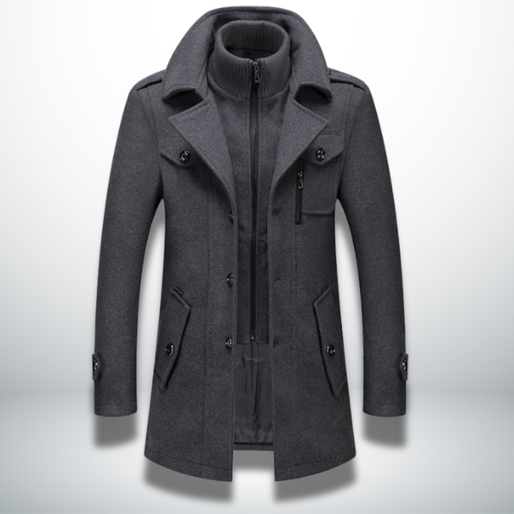 Nathaniel | Refined Layered Winter Coat