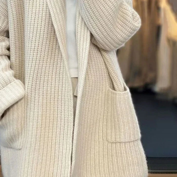 Josette | Cozy Open-Front Cardigan