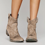 Nora | Comfort Wide-Heel Ankle Boots