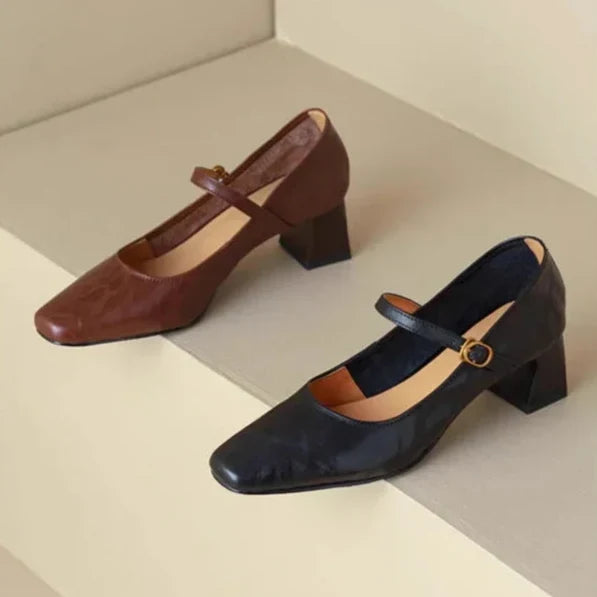 Coraline | Timeless Ankle-Strap Heels