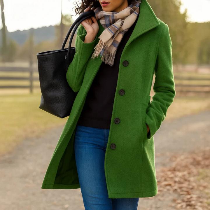 Maribel | Tailored Single-Breasted Coat