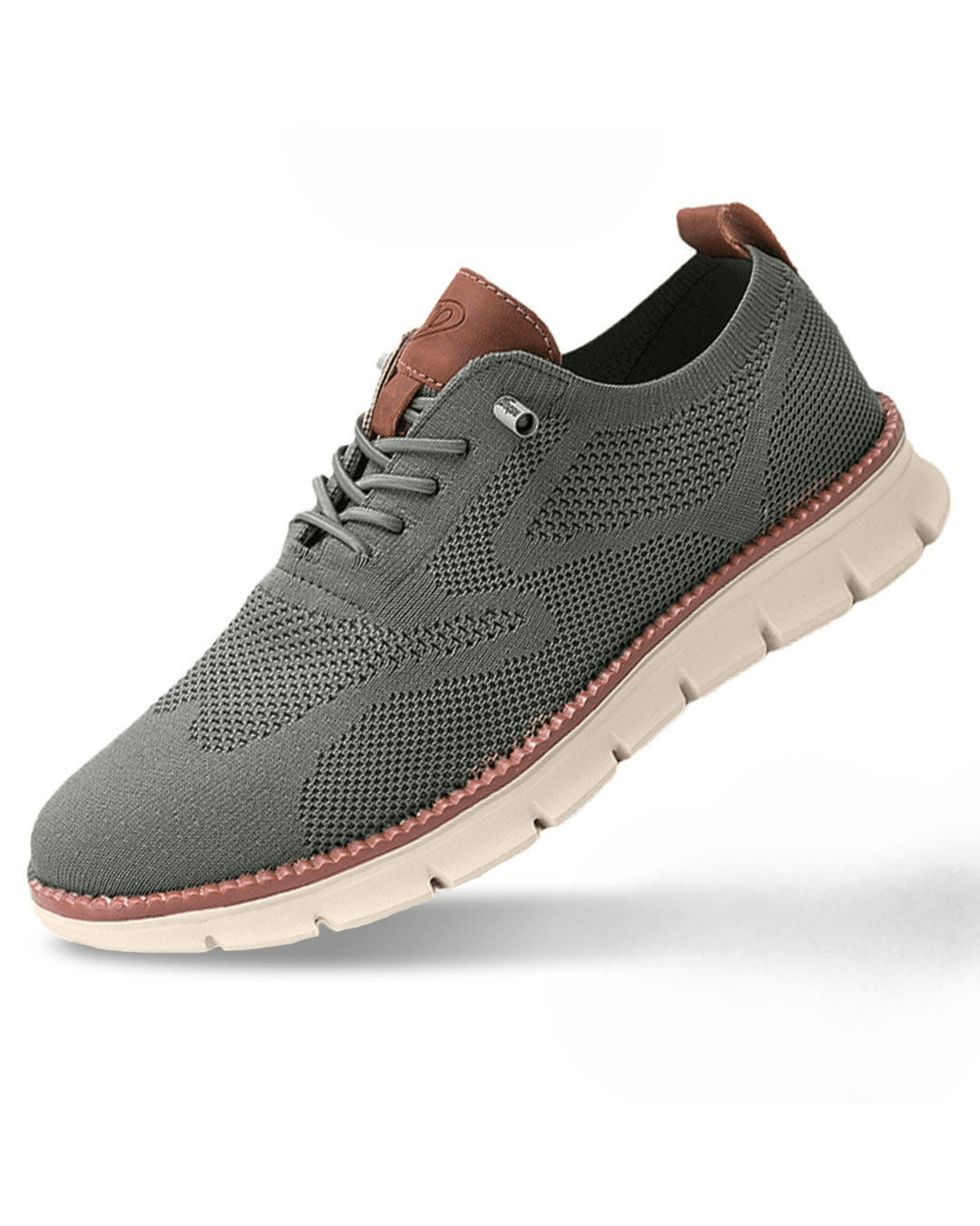Cole | Men's Breathable Knit Lace-Up Sneakers