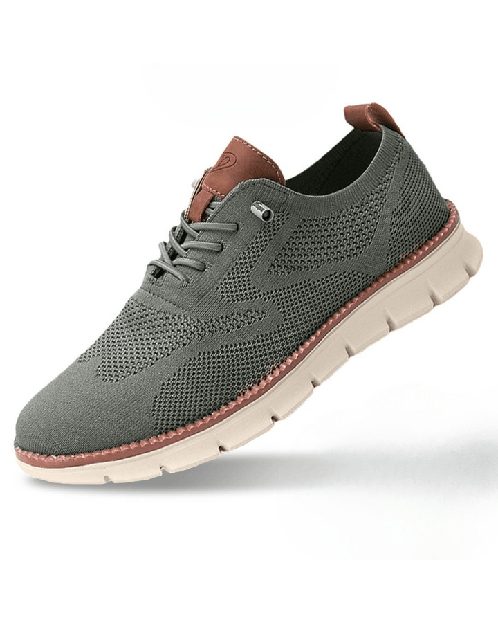 Cole | Men's Breathable Knit Lace-Up Sneakers