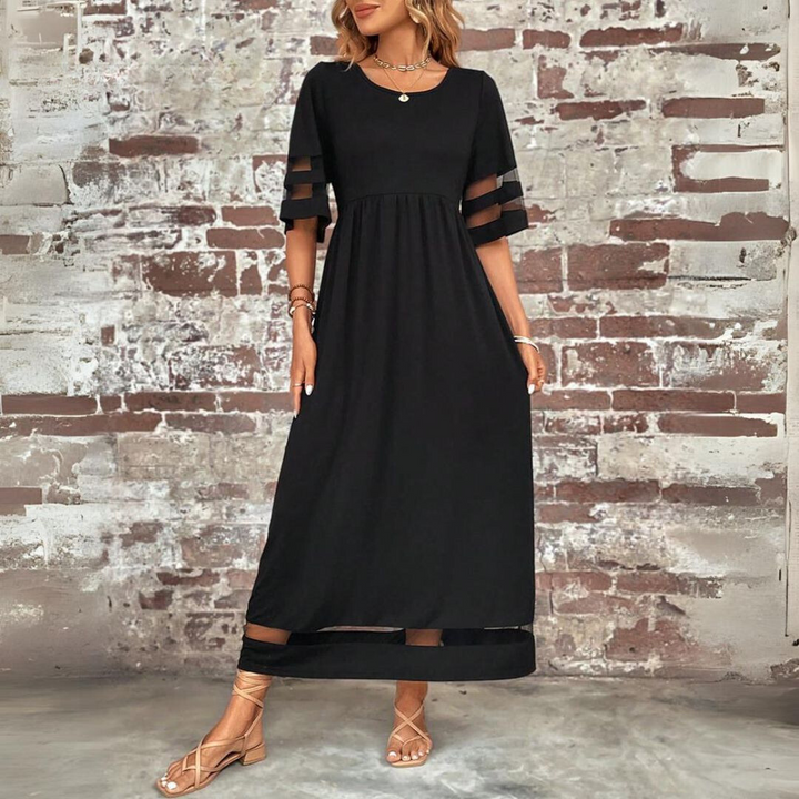 Ingrid | Flattering A-Line Midi Dress