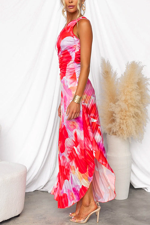 Whitney | Graceful One-Shoulder Maxi Dress
