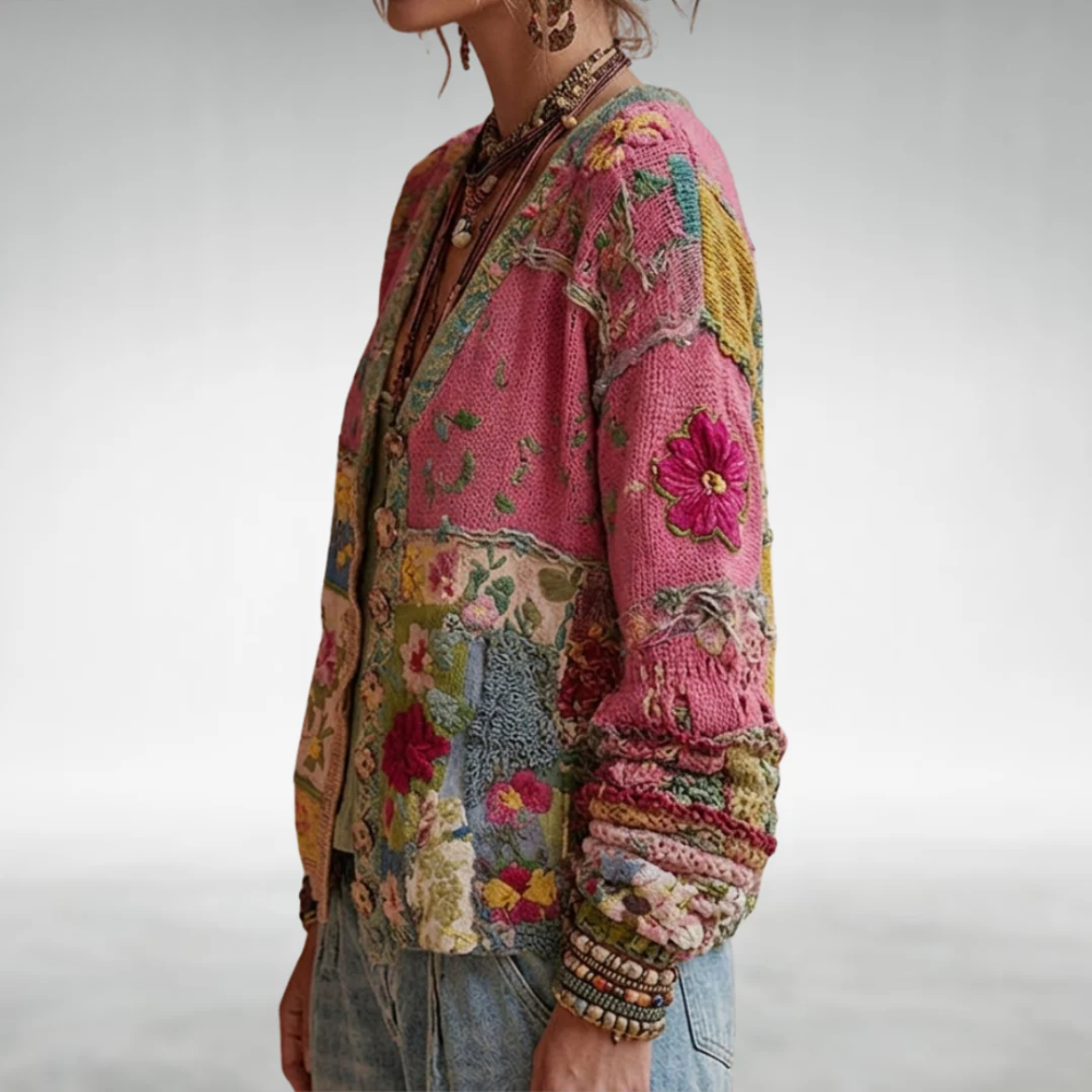 Prudence | Artisan Patchwork Cardigan